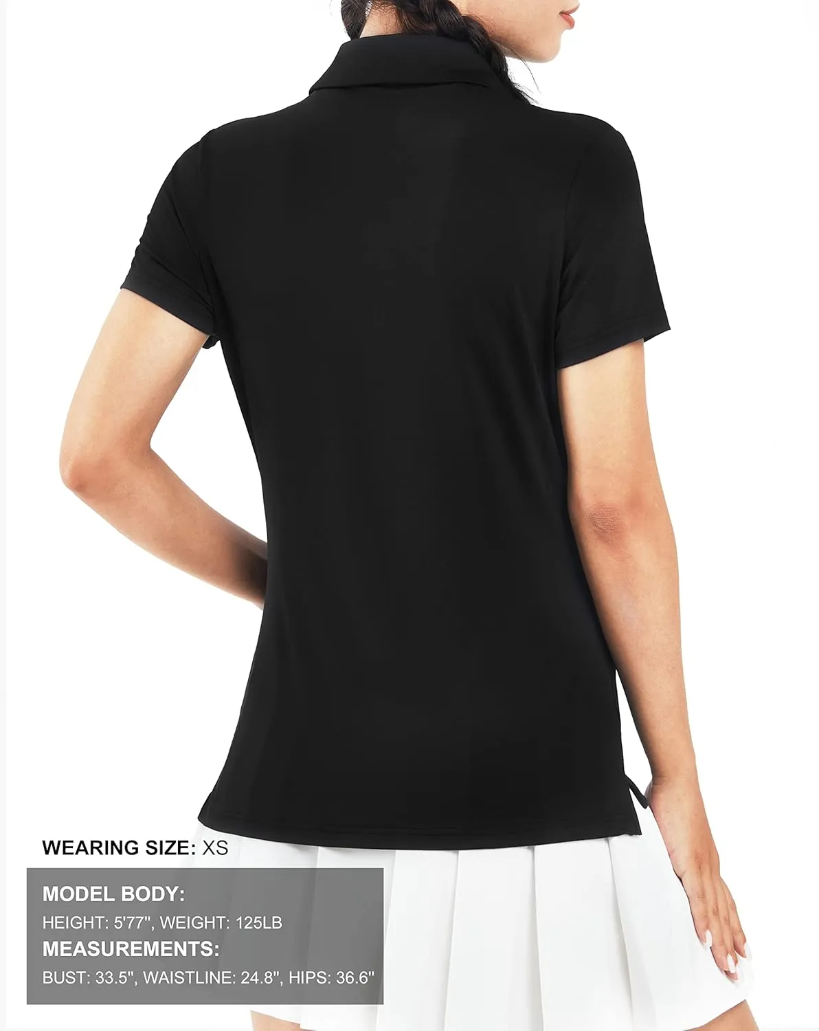 Women's Golf Shirt Short Long Sleeve Polo Shirts Lightweight Quick-Dry Workout Daily Work Shirts Tops for Women
