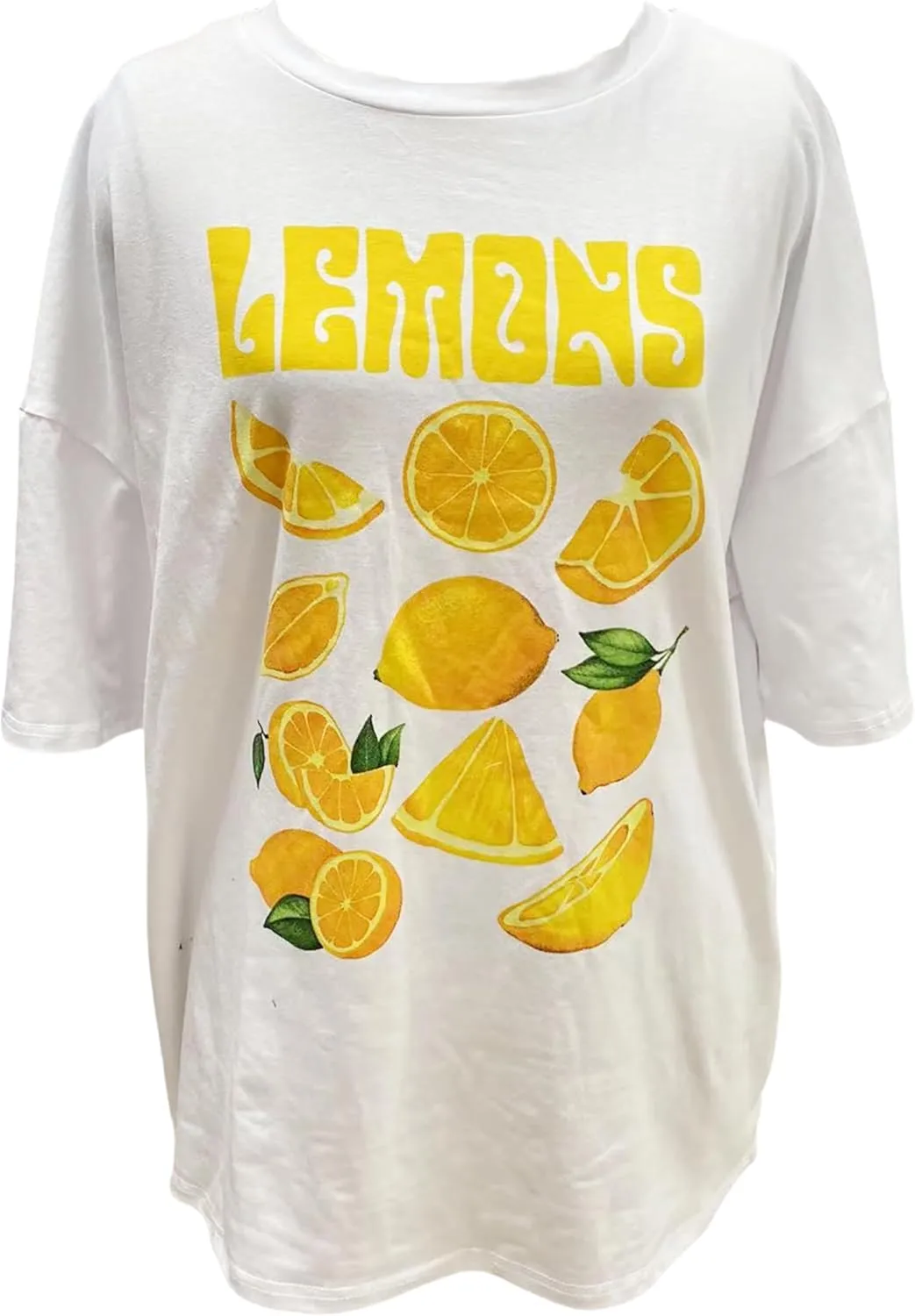 Womens Oversized T Shirts Strawberry Fruit Graphic Tees Summer Casual Loose Beach Vacation 2025 Clothes Tops