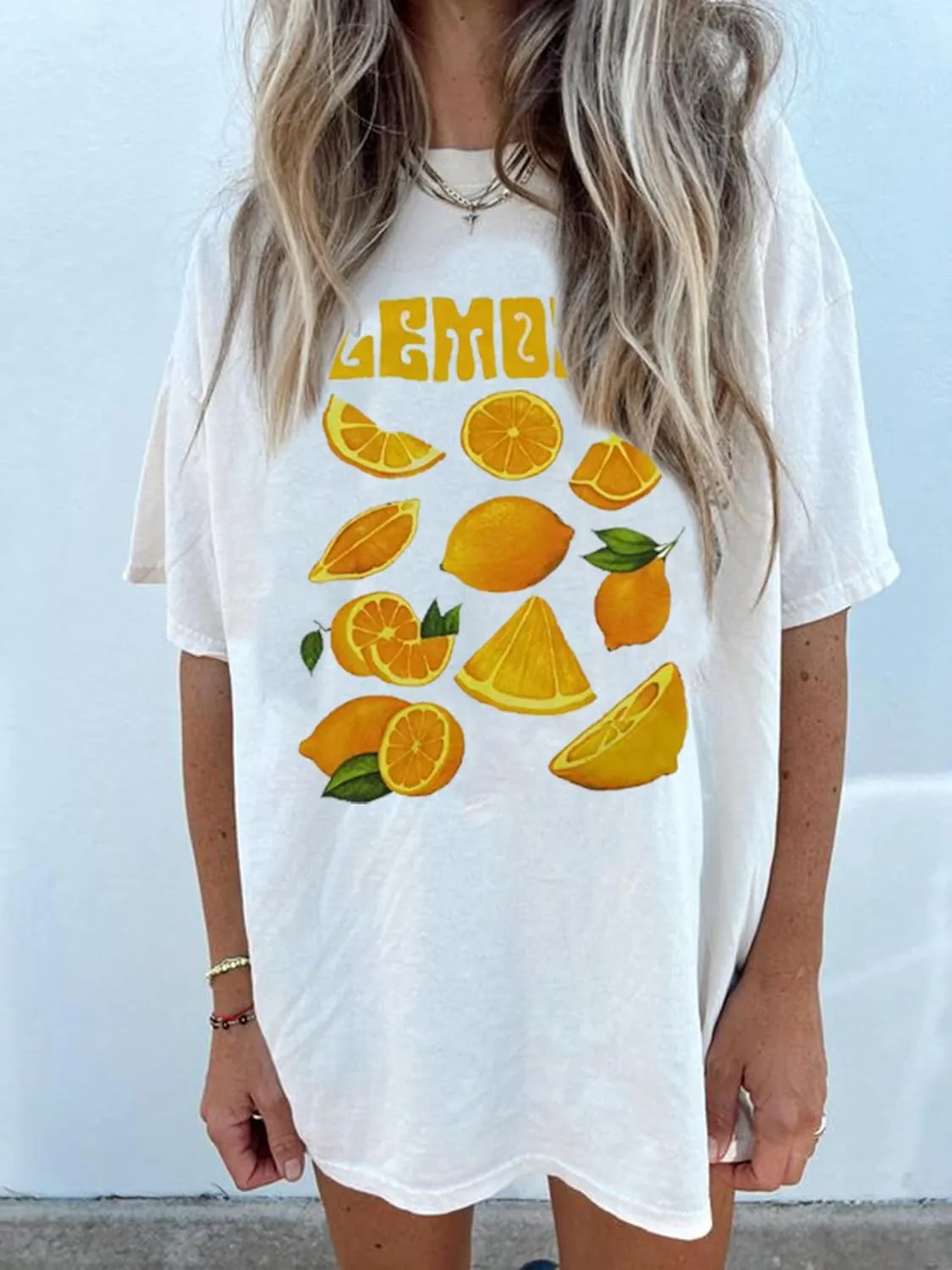 Womens Oversized T Shirts Strawberry Fruit Graphic Tees Summer Casual Loose Beach Vacation 2025 Clothes Tops