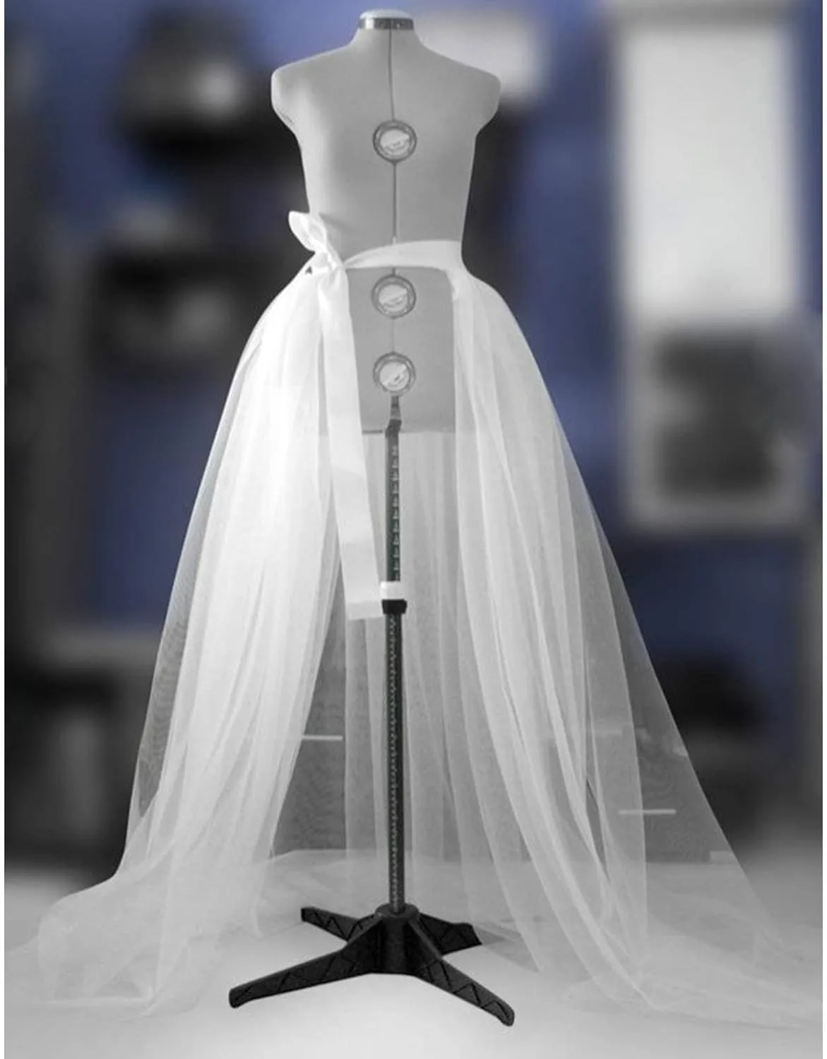 Womens Tulle Tutu High Waist Maxi Skirt Lace up Wedding Party Prom Cocktail Mesh Long Dress