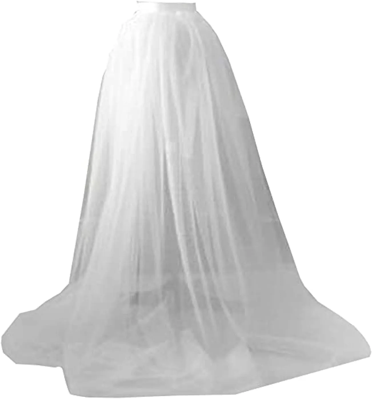 Womens Tulle Tutu High Waist Maxi Skirt Lace up Wedding Party Prom Cocktail Mesh Long Dress