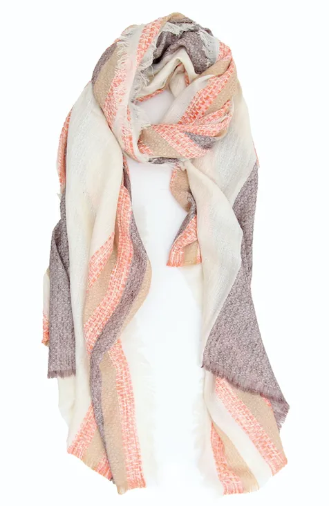 Yarndye Stripe Sand Ginger