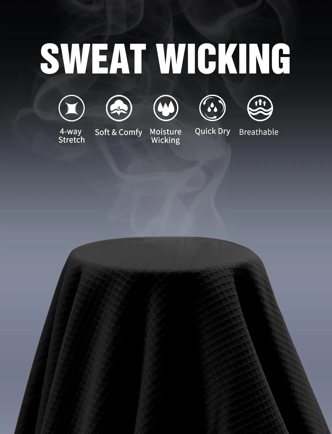 Zengjo Mens Athletic Shirts Quick Dry Short Sleeve Gym Workout Running Moisture Wicking T-Shirts Fitted Crewneck Tees