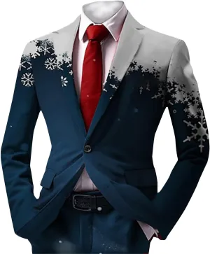 ZYXTIM Mens Floral Tuxedo Jacket Paisley Shawl Lapel Sequin Blazer Suit Dinner Party Prom Wedding Tuxedo Coat Suit Jacket